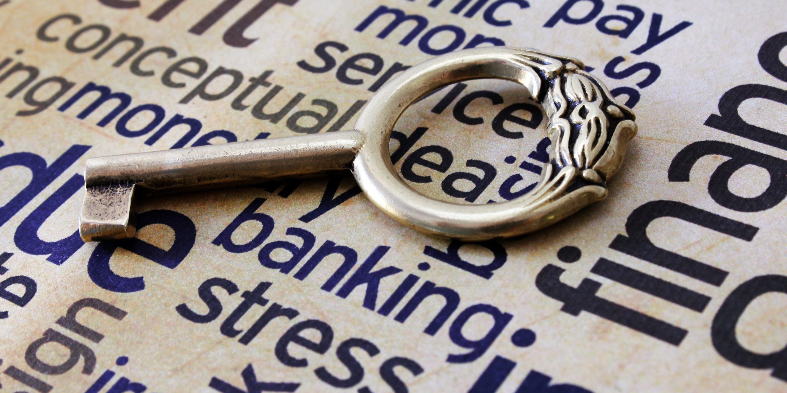 Golden key on banking stress