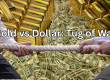 Gold vs Dollar Tug of War